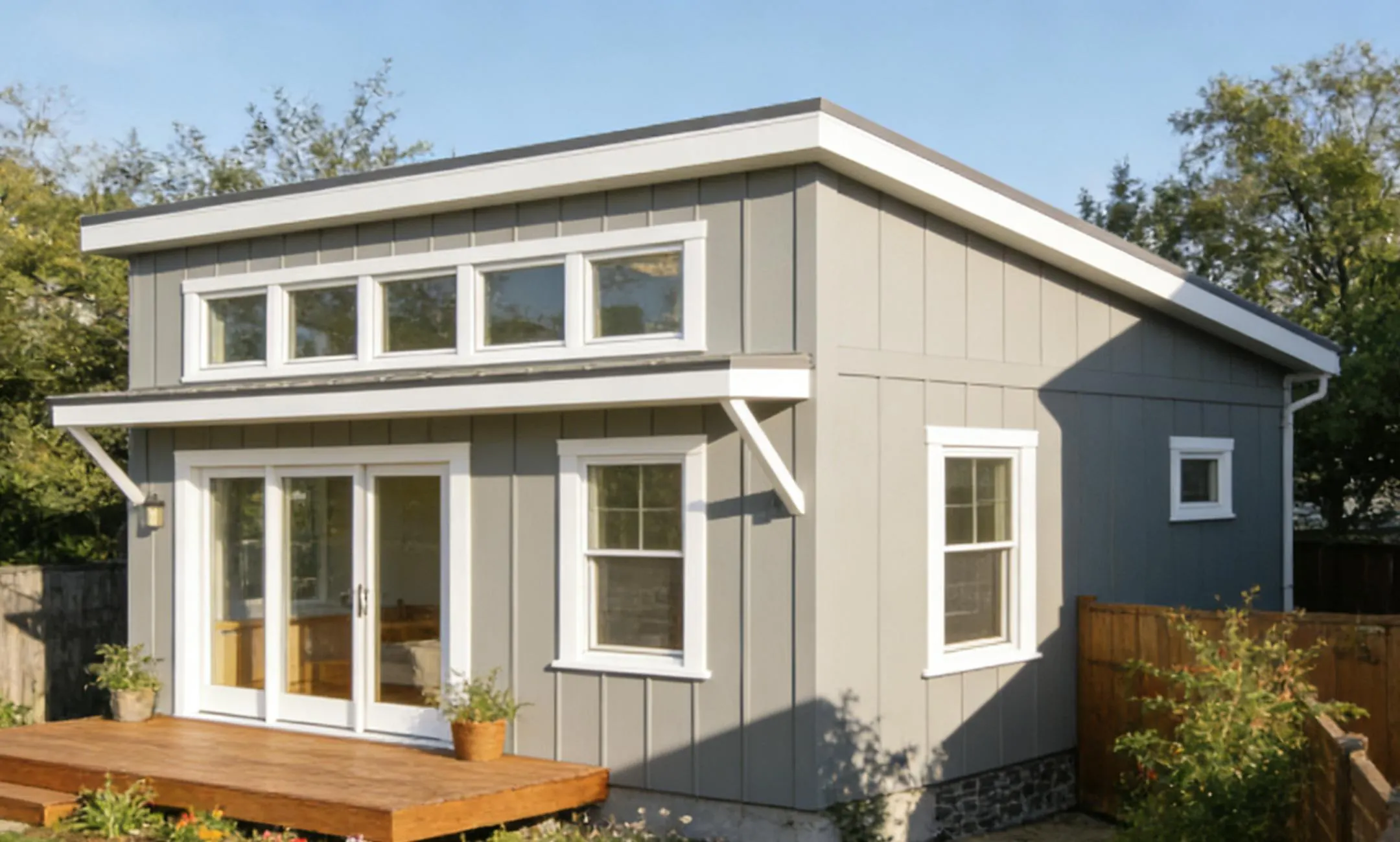 Prefabricated timber granny flat / ADU delivered as a kit