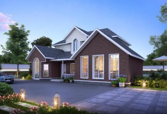 American Style timber villa