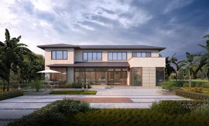 Chinese Tang-style villa — view 2