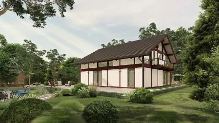 large modern German villa — view 2